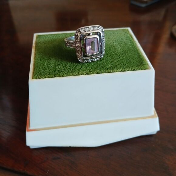 Vintage Art Deco Presentation Ring Jewelry Box Ring Not Included - Picture 5 of 8